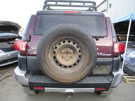 2007 TOYOTA FJ CRUISER MAROON 4.0L AT 4WD Z15069